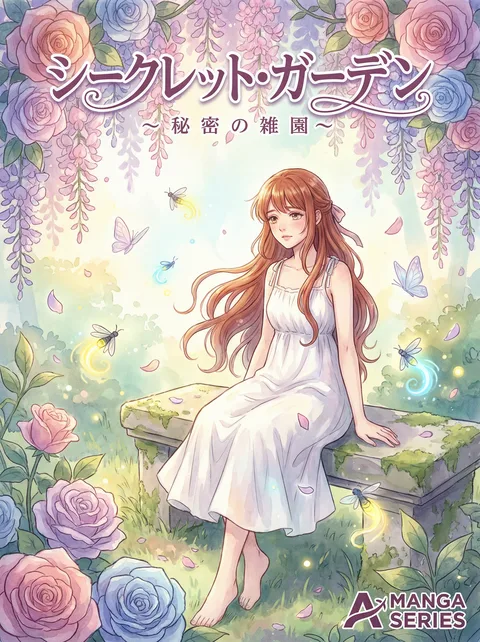 蛙趣漫画 - 新作漫画《秘密花园》封面